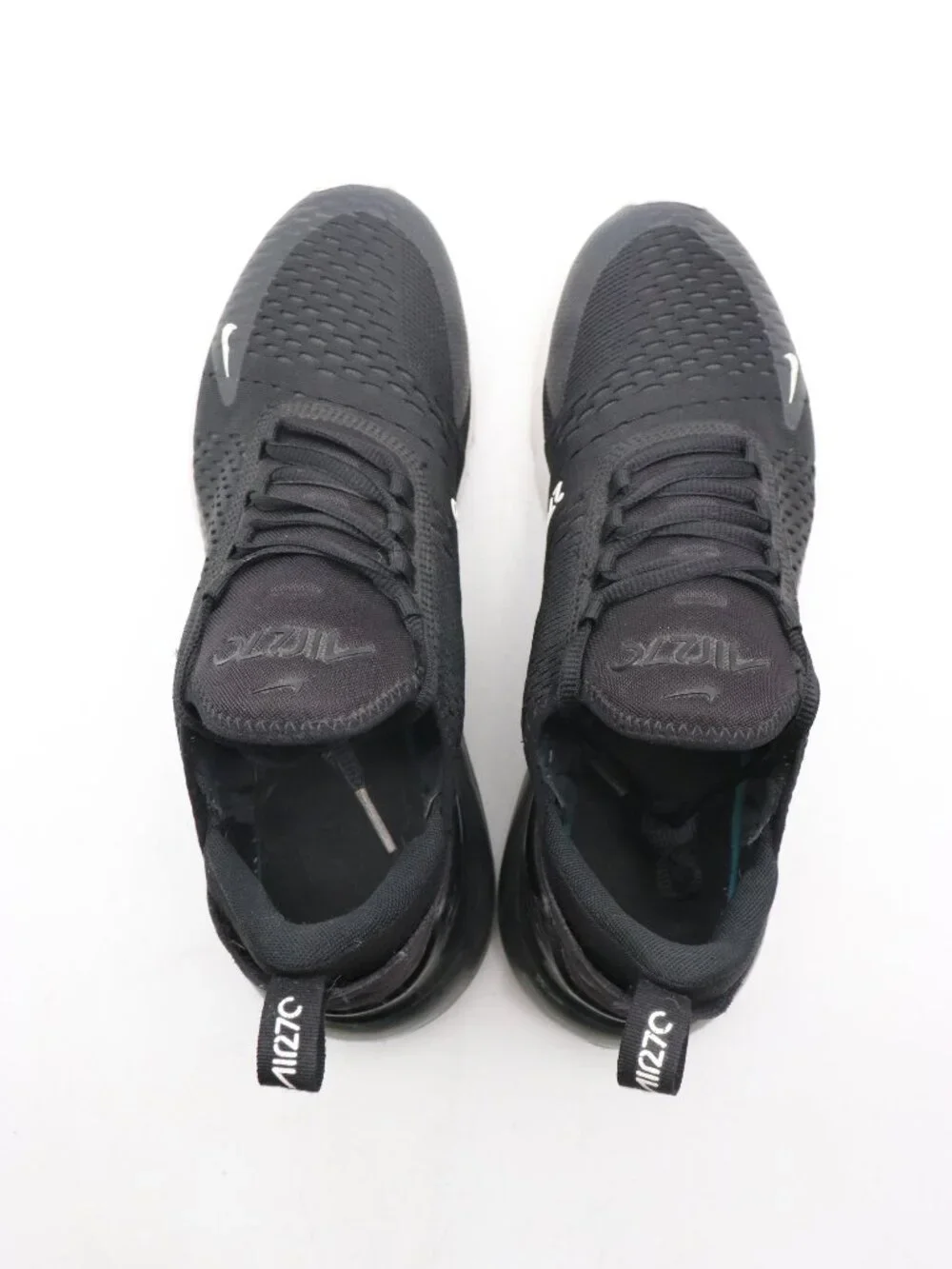 Nike Air Max 270 Men's Size 10.5 Black White Athletic Sneakers AH8050-002